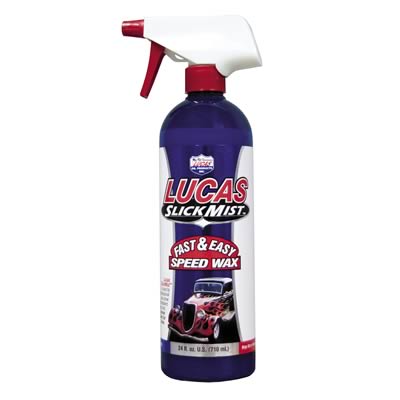 (image for) LUCAS SLICK MIST SPEED WAX - 24 FL. OZ. - Click Image to Close