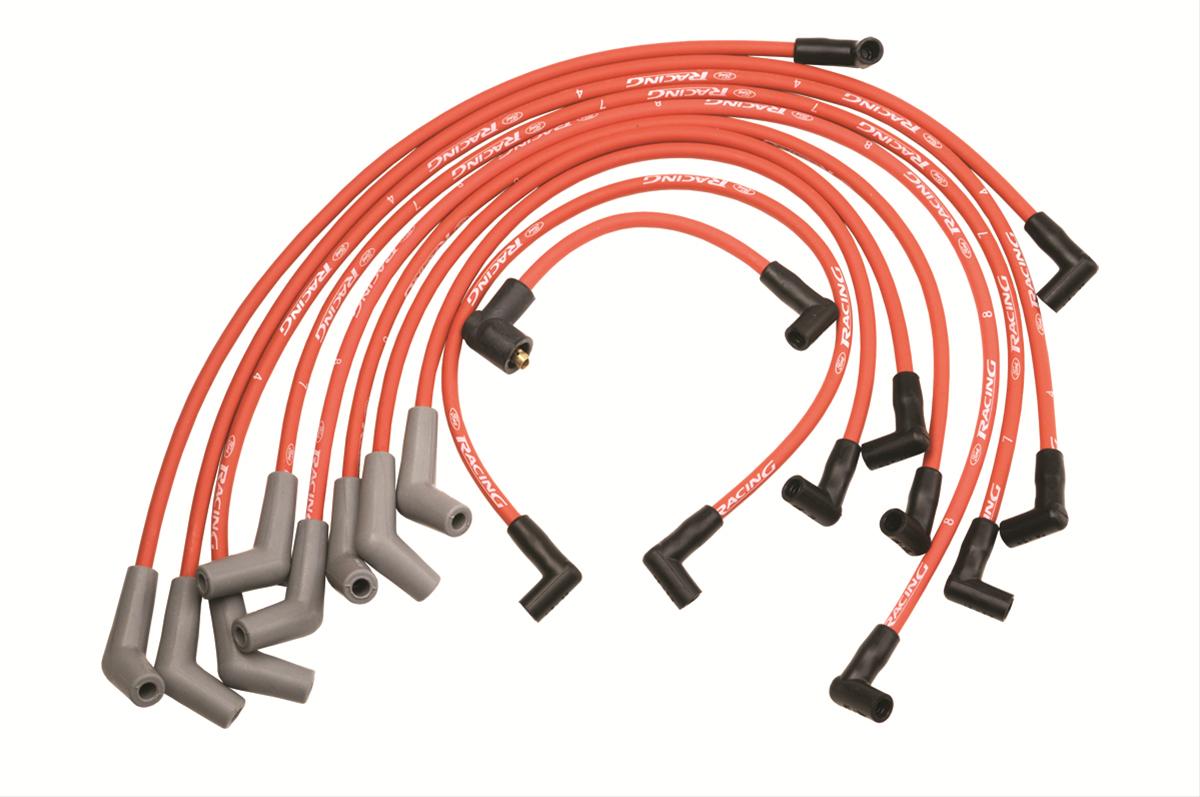 (image for) SPARK PLUG WIRE SET - 289,302 - RED (ASSEMBLED) - Click Image to Close