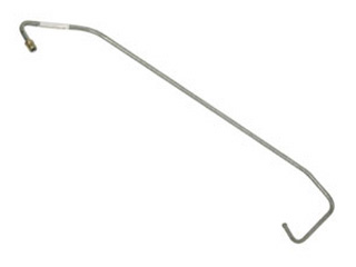 (image for) 66-67 PUMPTO CARBURETOR FUEL LINE 289 w/715 HOLLEY. STAINLESS. - Click Image to Close