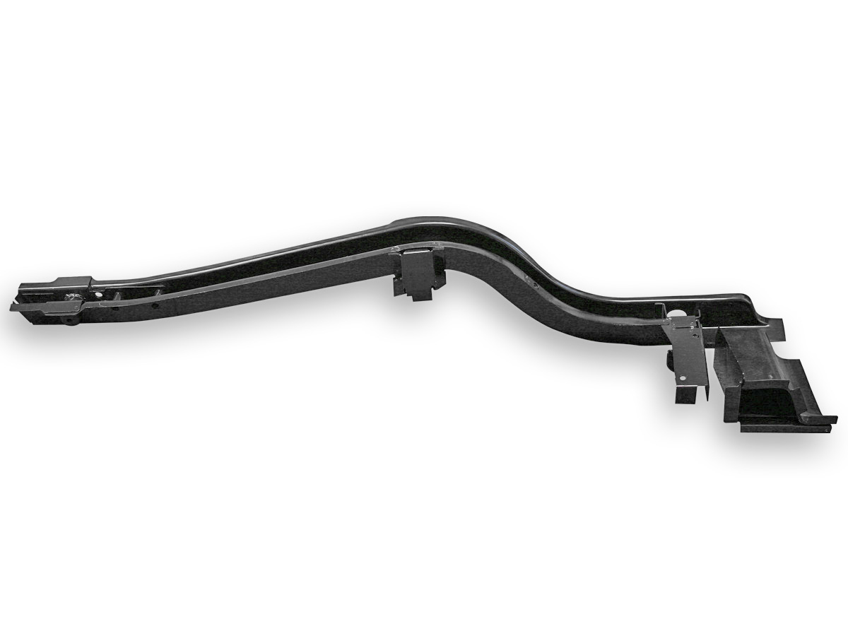 (image for) 64-68 LH REAR FRAME RAIL WITH EXTENSION - CP/FB - Click Image to Close