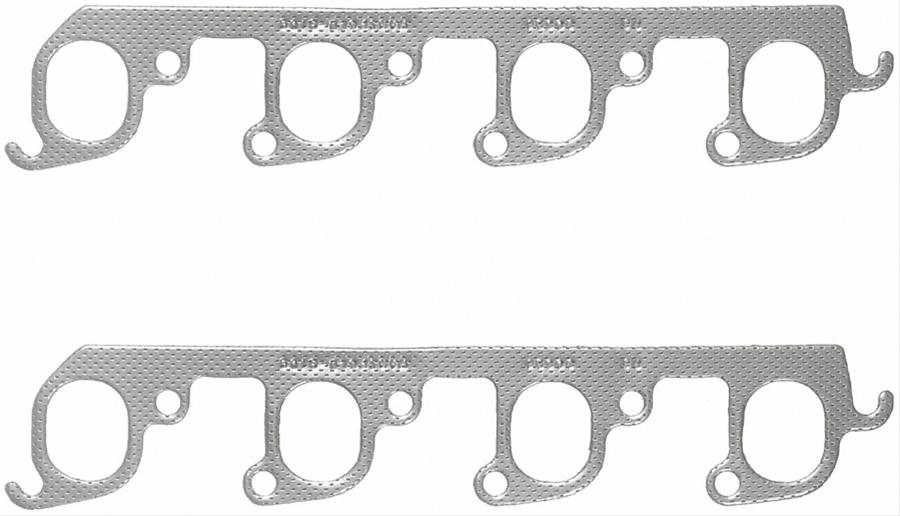 (image for) 351C 2V STEEL CORE LAMINATED EXHAUST MANIFOLD GASKET - Click Image to Close