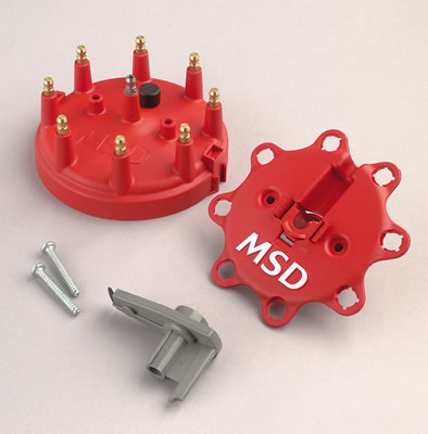 (image for) 85-95 V8 MSD DISTRIBUTOR CAP AND ROTOR KIT - Click Image to Close