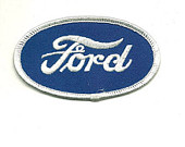 (image for) FORD OVAL PATCH 3-5/8" X 2" - Click Image to Close