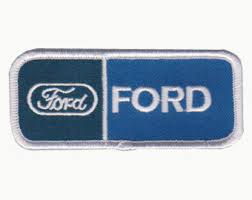 (image for) FORD UNIFORM PATCH 3-1/2" X 1-1/2" - Click Image to Close