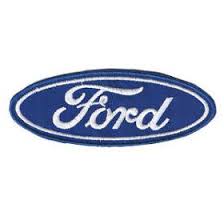 (image for) FORD OVAL PATCH 4" 1-5/8" - Click Image to Close