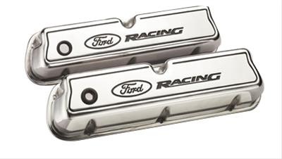 (image for) SMALL BLOCK FORD RACING POLISHED ALUMINUM VALVE COVERS - Click Image to Close