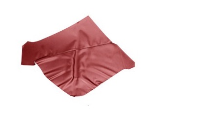 (image for) QUARTER TRIM UPHOLSTERY 65 COUPE RED - TMI