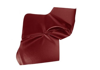 (image for) QUARTER TRIM UPHOLSTERY 66-67 CONVERTIBLE DARK RED/MAROON - TMI