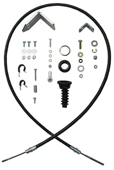 (image for) 65-66 CLUTCH CABLE CONVERSTION KIT - Click Image to Close