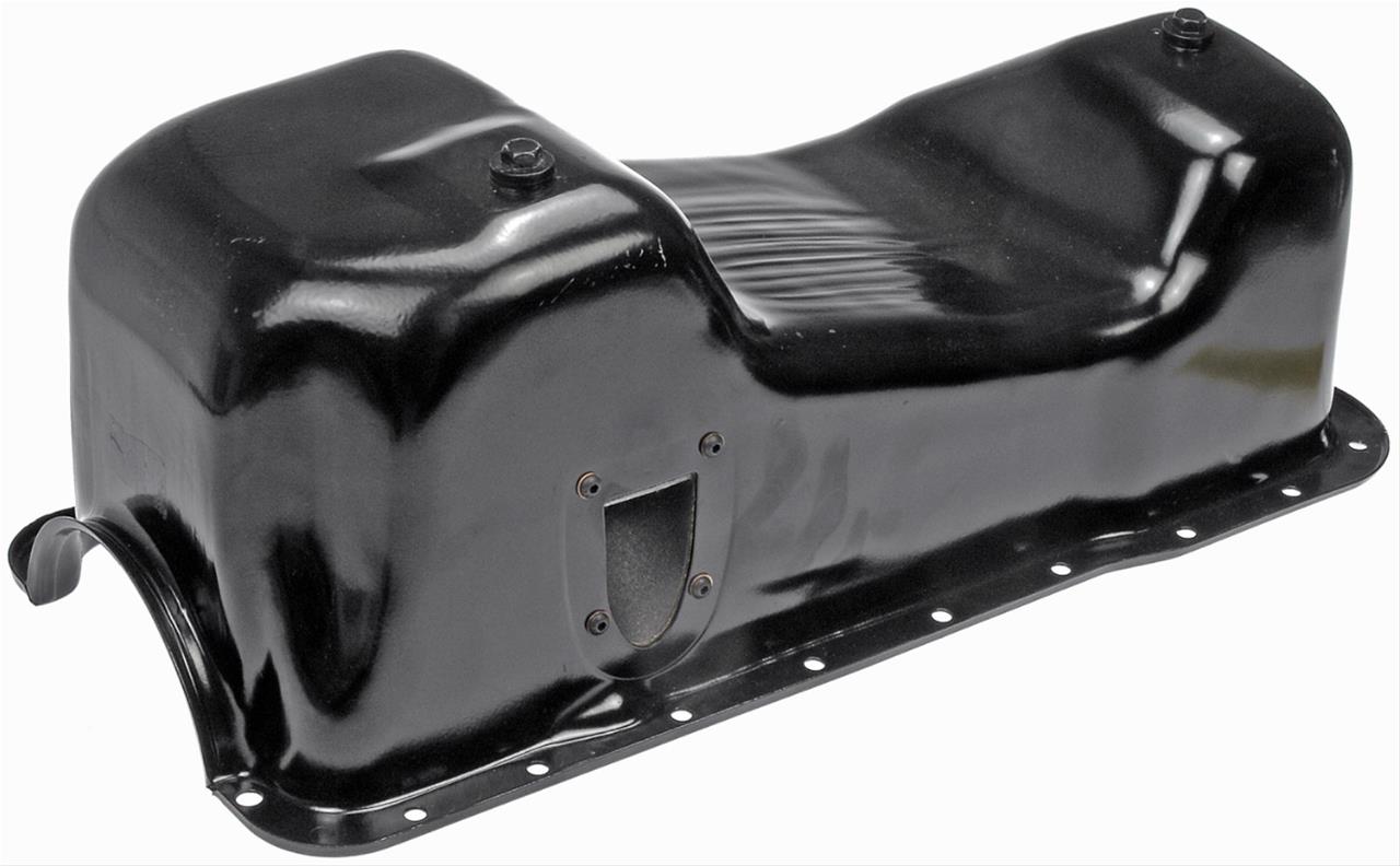 (image for) 80-86 5.8L STEEL BLACK OIL PAN - Click Image to Close