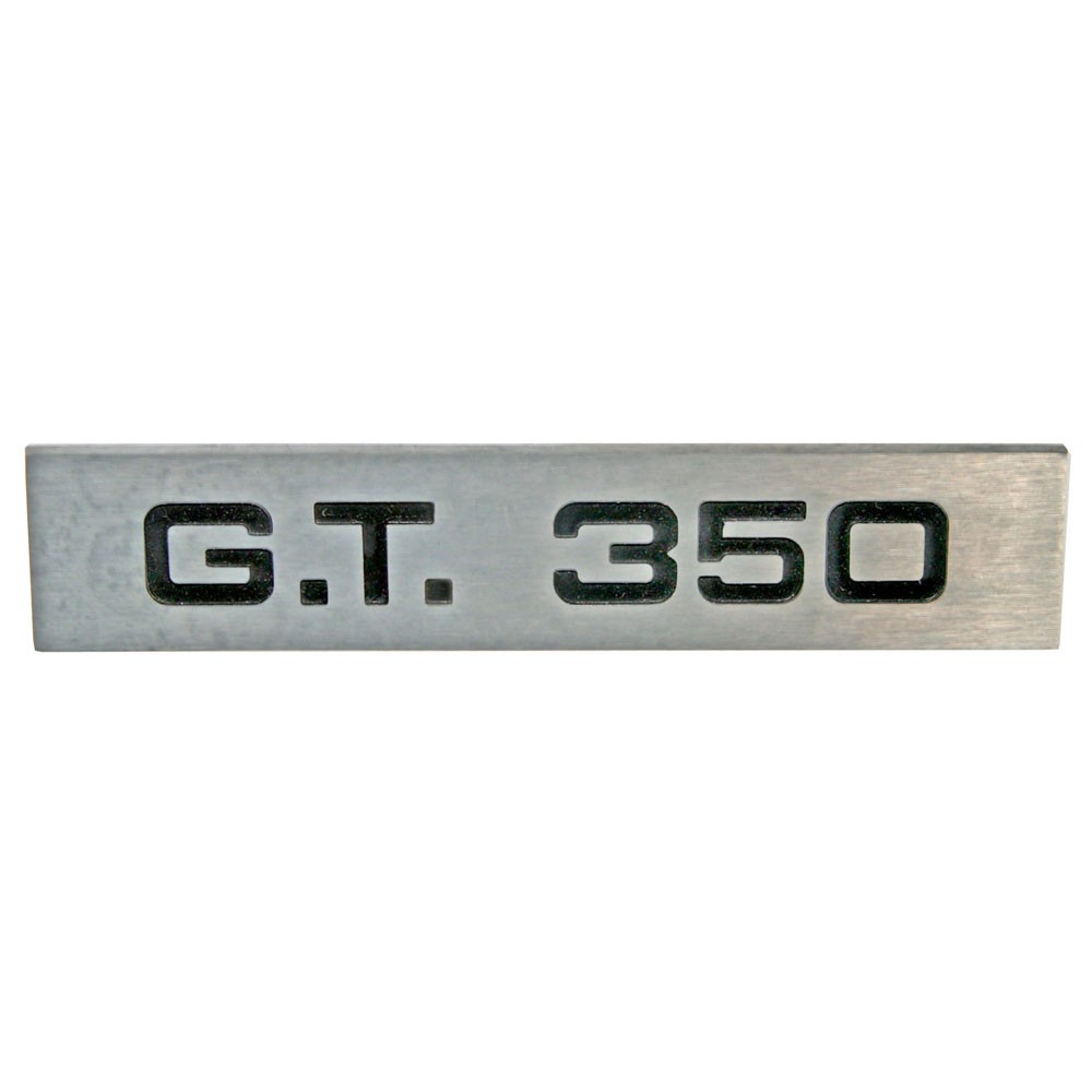 (image for) 65-66 SHELBY GT 350 TAIL LIGHT PANEL DECK EMBLEM - Click Image to Close