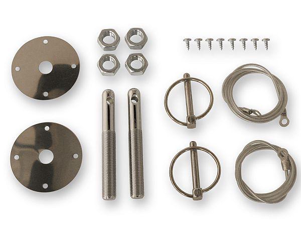(image for) 64-73 AFTERMARKET HOOD PIN KIT W/CABLE