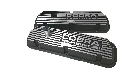 (image for) SMALL BLOCK COBRA VALVE COVERS - SOLID LETTERS - Click Image to Close