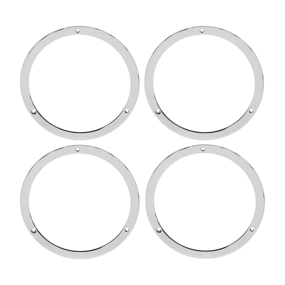 (image for) 67 SHELBY HEADLIGHT RINGS - CHROME- SET OF 4 - Click Image to Close