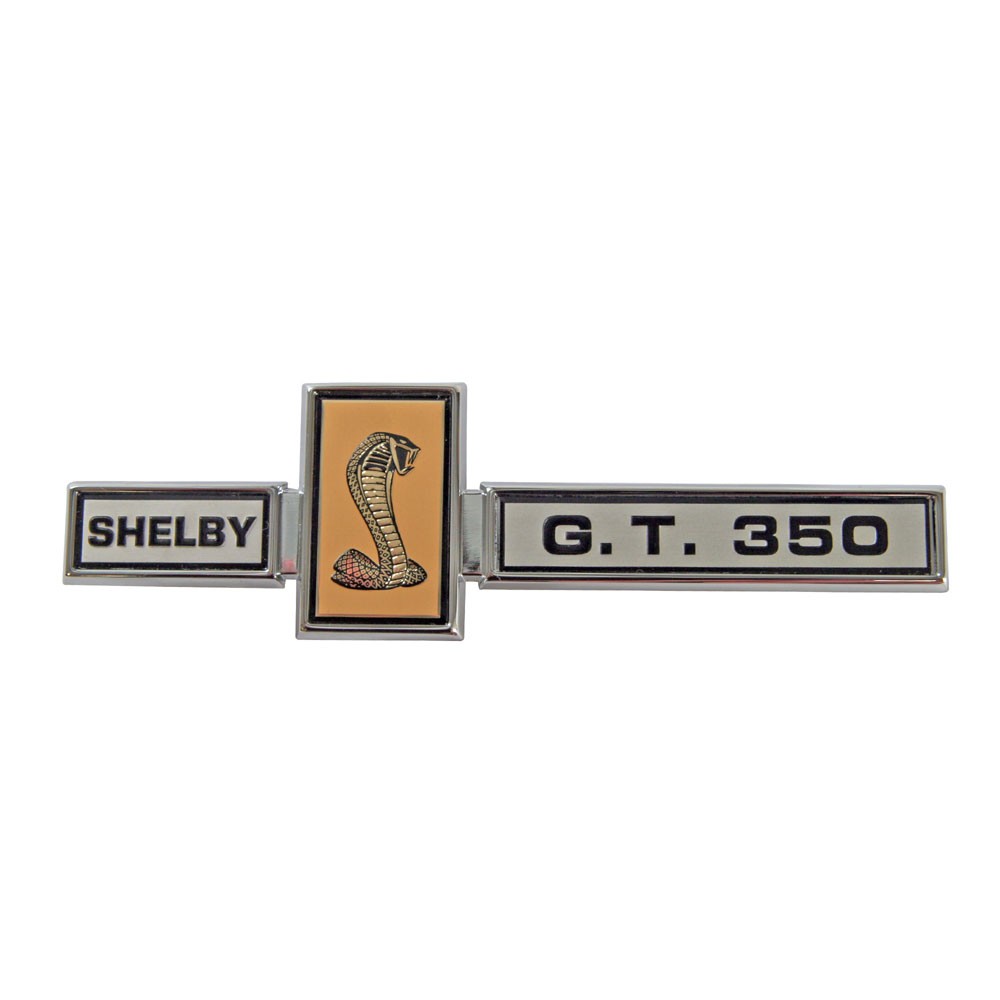 (image for) 67 SHELBY GT350 DASH, GRILL & DECK LID EMBLEM - Click Image to Close