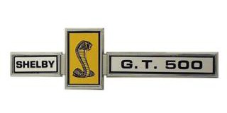 (image for) 67 SHELBY GT 500 DASH, GRILLE, DECK LID EMBLEM - Click Image to Close