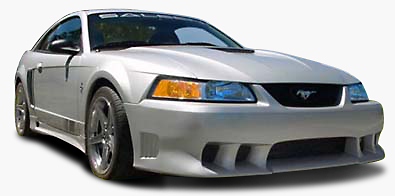 (image for) 99-04 SALEEN STYLE FRONT BUMPER COVER - Click Image to Close