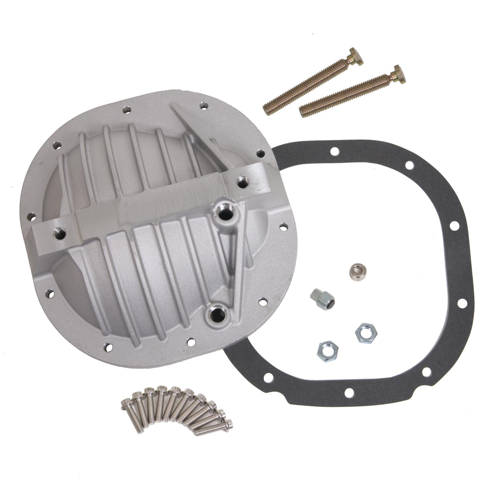 (image for) DIFFERENTIAL COVER, ALUMINUM, NATURAL - FORD 8.8 - Click Image to Close
