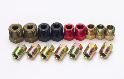 (image for) 3/16 INVERTED FLARE TUBE NUT BRAKE FITTINGS - MISC PACKAGE - Click Image to Close