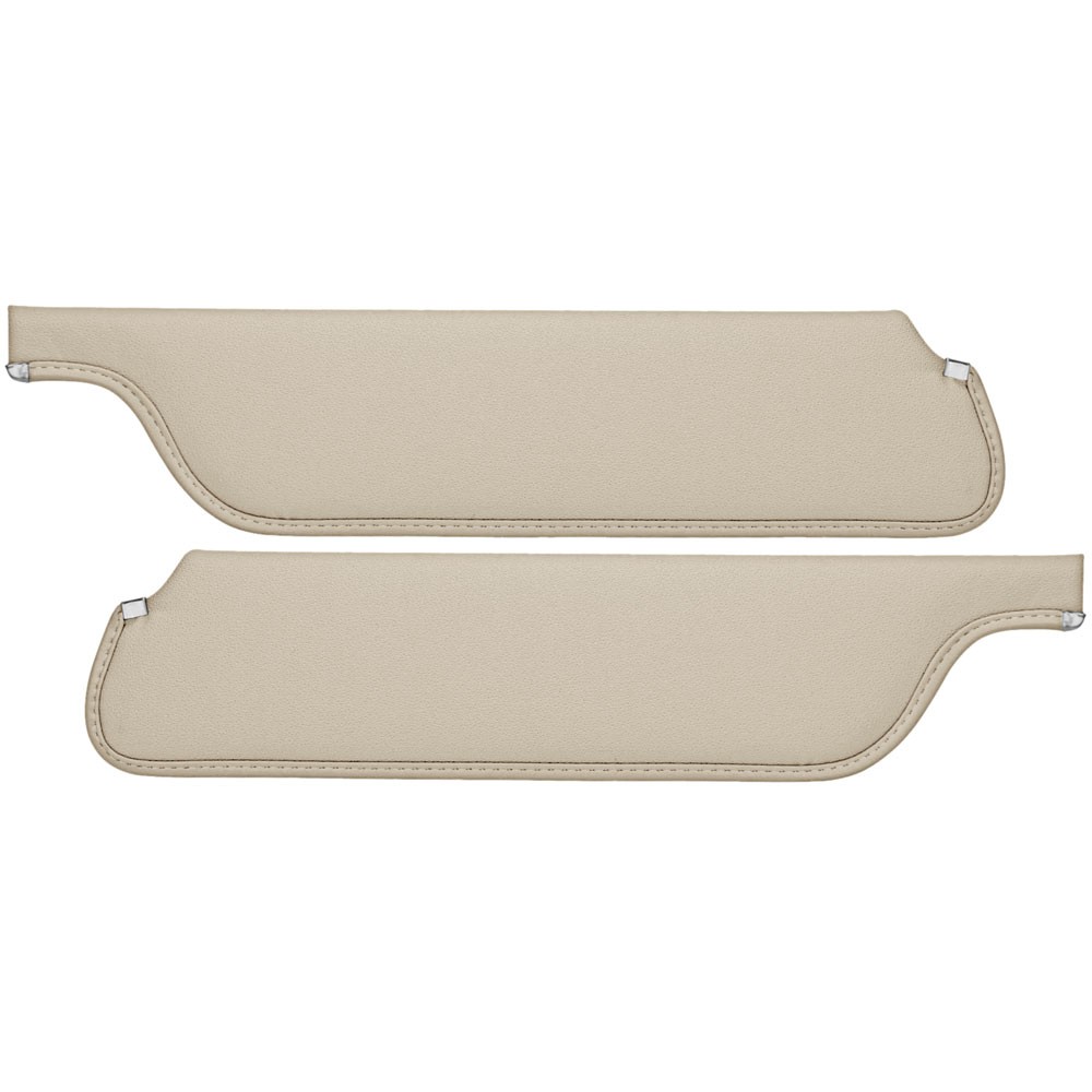 (image for) SUN VISORS 65-66 COUPE/FASTBACK PARCHMENT - TMI - Click Image to Close