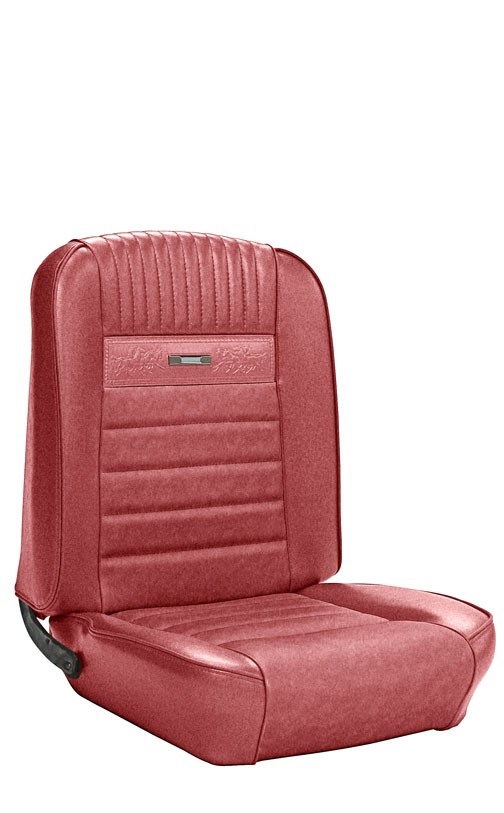 (image for) UPHOLSTERY 65 PONY COUPE FULL SET BRIGHT RED - TMI