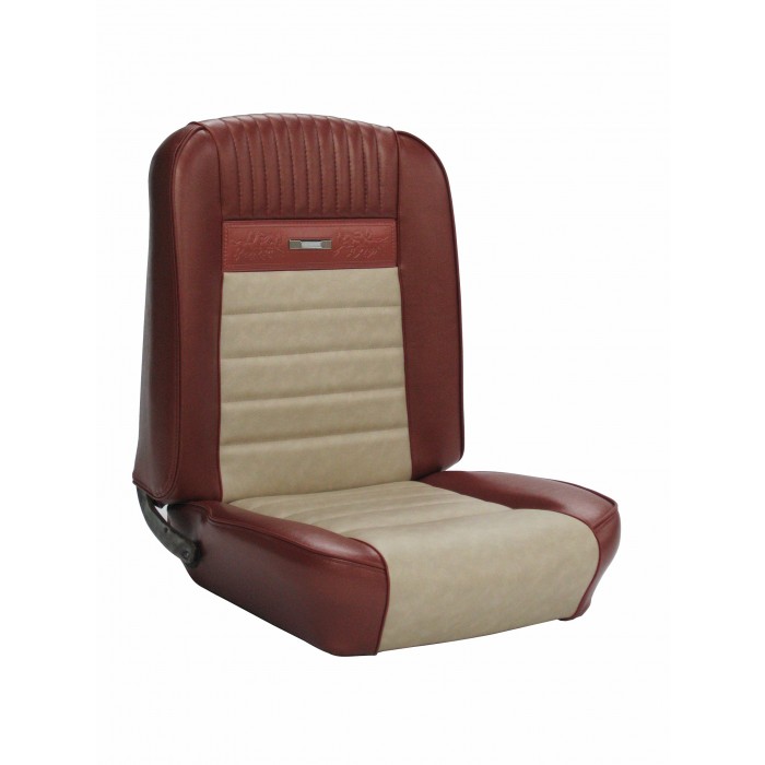 (image for) UPHOLSTERY 66 PONY CONVERTIBLE FULL SET DARK RED / WHITE - TMI