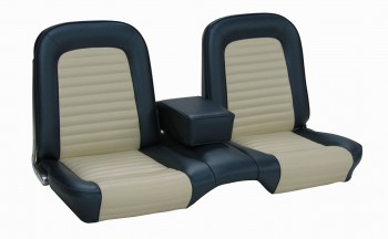 (image for) UPHOLSTERY 65 COUPE BENCH FULL SET BLACK - TMI - Click Image to Close