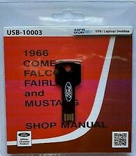 (image for) USB SHOP MANUAL - 66 COMET, FALCON, FAIRLANE, MUSTANG - Click Image to Close
